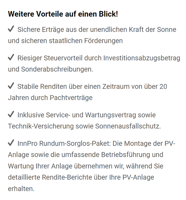 PV Direktinvestment in  Schwäbisch Gmünd